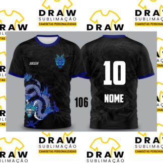 CAMISA INTERCLASSE DRAGÃO AZUL