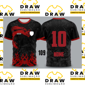 CAMISA INTERCLASSE DRAGÃO VERMELHO