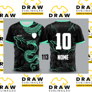 CAMISA INTERCLASSE DRAGÃO VERDE