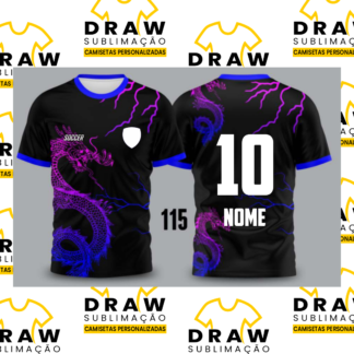 CAMISA INTERCLASSE DRAGÃO ROXO