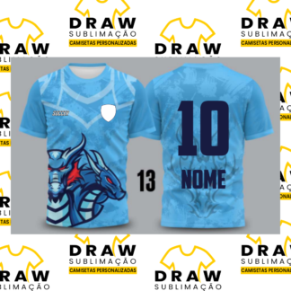 CAMISA INTERCLASSE DRAGÕES AZUL