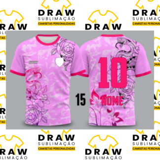 CAMISA INTERCLASSE COBRA ROSA