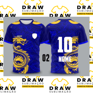 CAMISA INTERCLASSE DRAGÃO AMARELO