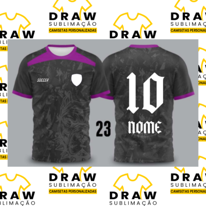 CAMISA INTERCLASSE PITBULL ROXO