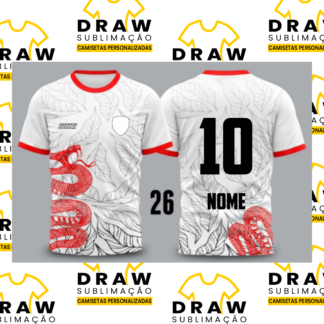 CAMISA INTERCLASSE COBRA VERMELHA