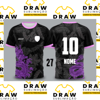 CAMISA INTERCLASSE DRAGÃO ROXO