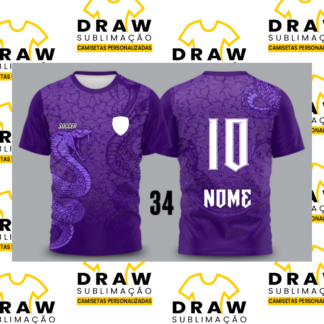 CAMISA INTERCLASSE COBRA ROXA