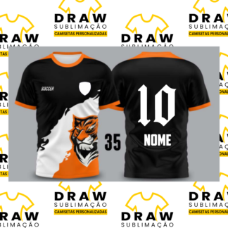 CAMISA INTERCLASSE TIGRE LARANJA