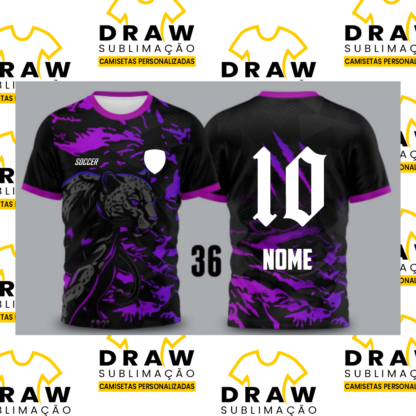 CAMISA INTERCLASSE PANTERA ROXA