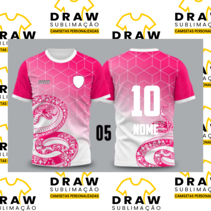 CAMISA INTERCLASSE COBRA ROSA