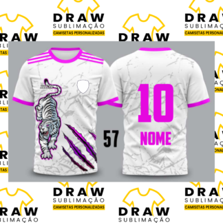 CAMISA INTERCLASSE TIGRE ROSA