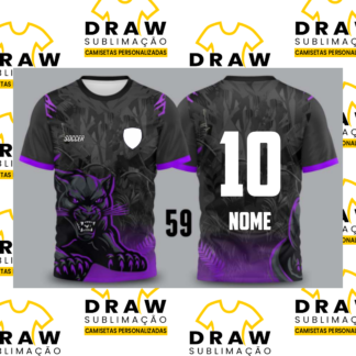 CAMISA INTERCLASSE PANTERA ROXA