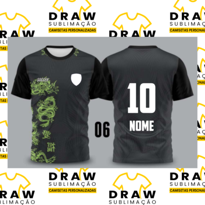 CAMISA INTERCLASSE DRAGÃO VERDE