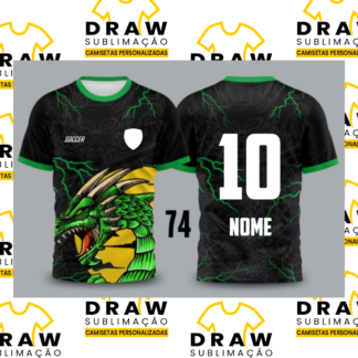 CAMISA INTERCLASSE DRAGÃO VERDE