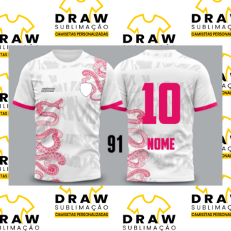 CAMISA INTERCLASSE COBRA ROSA