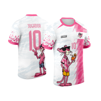 CAMISA INTERCLASSE PANTERA COR DE ROSA
