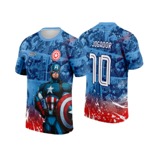 CAMISA INTERCLASSE CAPITÃO AMERICA