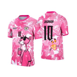 CAMISA INTERCLASSE PANTERA COR DE ROSA