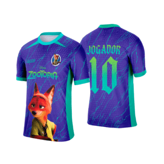 CAMISA INTERCLASSE ZOOTOPIA
