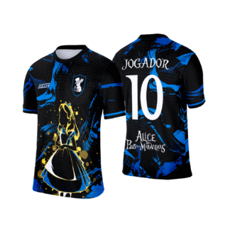 CAMISA INTERCLASSE ALICE NO PAÍS DAS MARAVILHAS