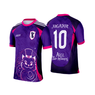 CAMISA INTERCLASSE ALICE NO PAÍS DAS MARAVILHAS