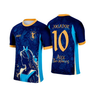 CAMISA INTERCLASSE ALICE NO PAÍS DAS MARAVILHAS