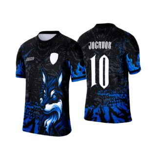 CAMISA INTERCLASSE LOBO AZUL