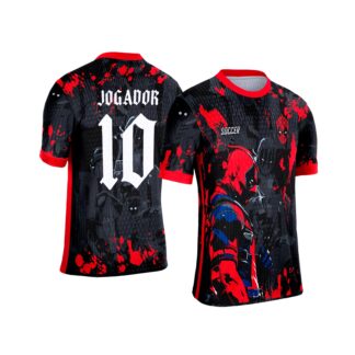 CAMISA INTERCLASSE LEOPARDO DEADPOLL