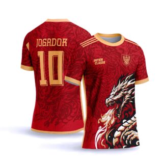 CAMISA INTERCLASSE DRAGÃO VERMELHO