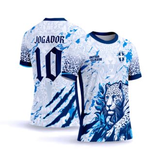 CAMISA INTERCLASSE ONÇA AZUL