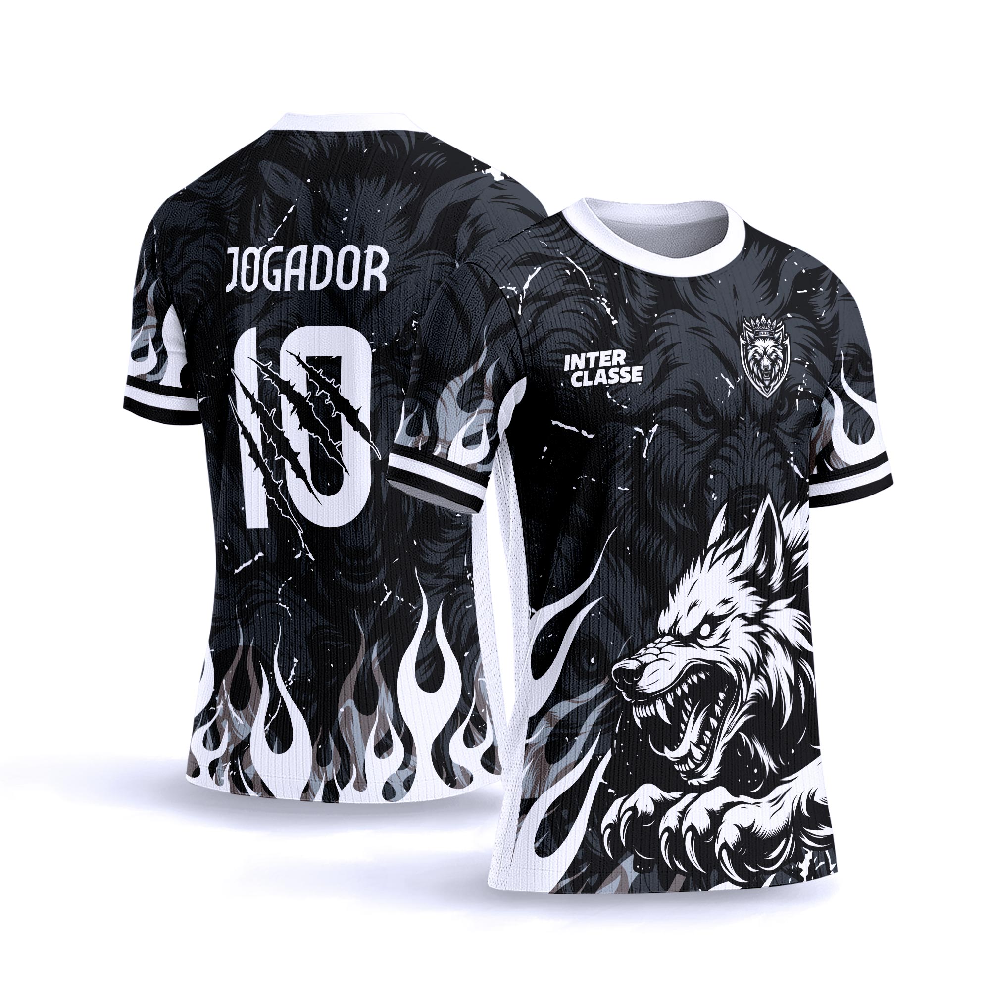 CAMISA INTERCLASSE LOBO BRANCO