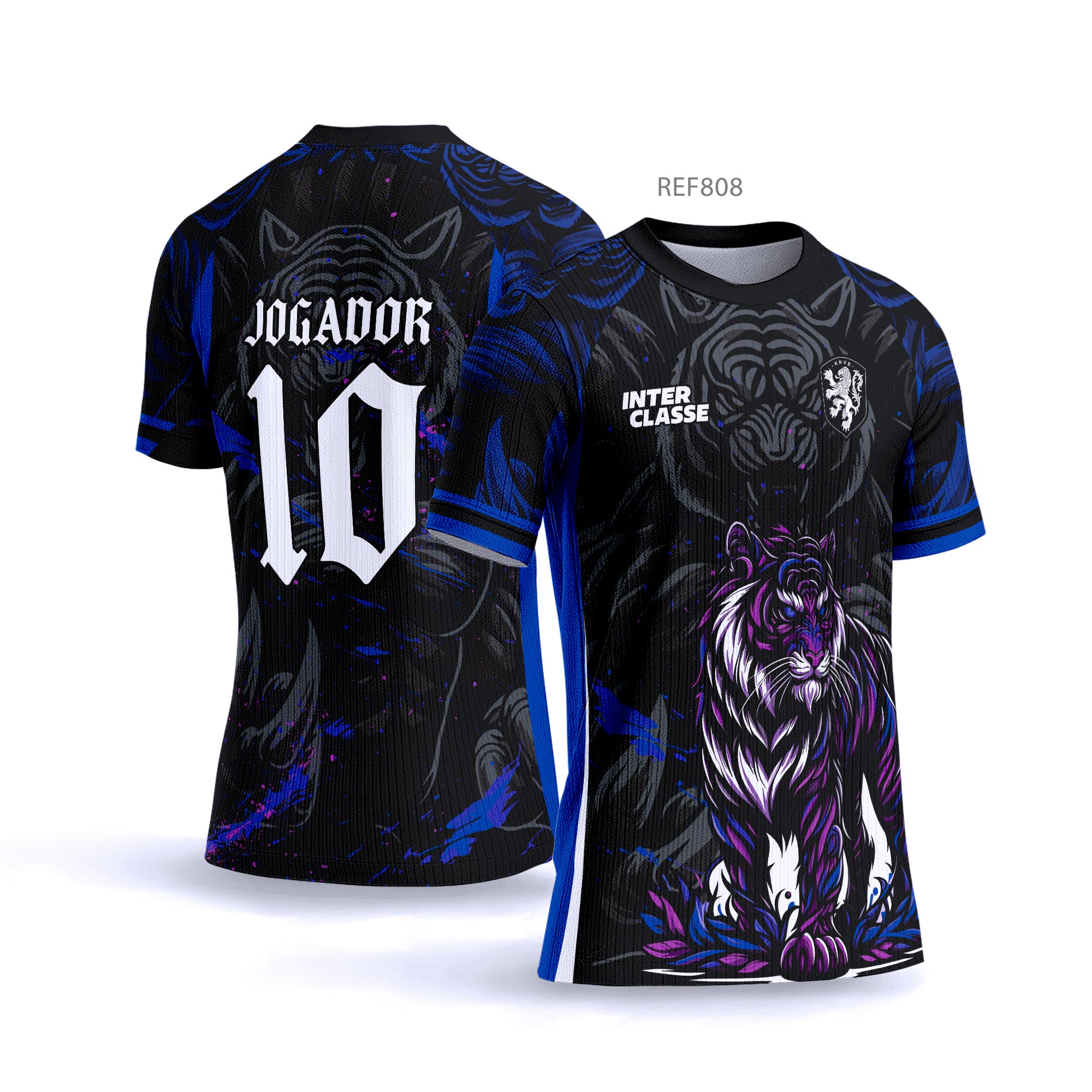 CAMISA INTERCLASSE TIGRE ROXO